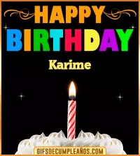 GIF GiF Happy Birthday Karime